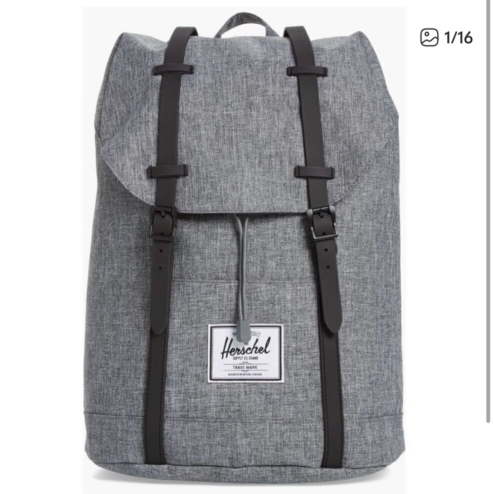 Herschel Supply Co. Little America Backpack - Gray and Black